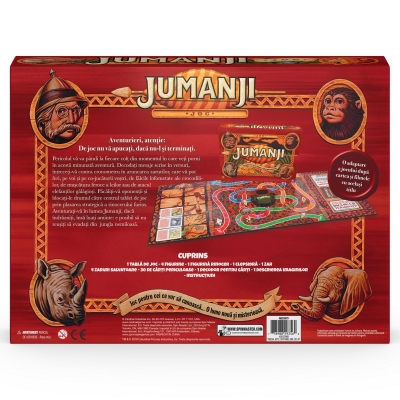 Joc de societate Jumanji, limba romana, Spin Master