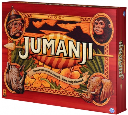 Joc de societate Jumanji, limba romana, Spin Master