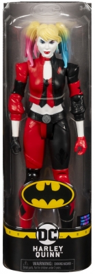 Figurina Harley Quinn, cu 11 puncte de articulatie, 30 cm, Batman Spin Master