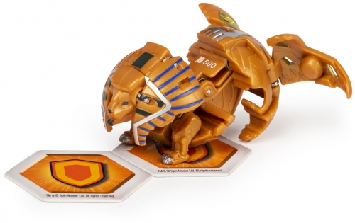 Figurina bila Bakugan S2 Basic Pharol cu card Baku-gear Spin Master