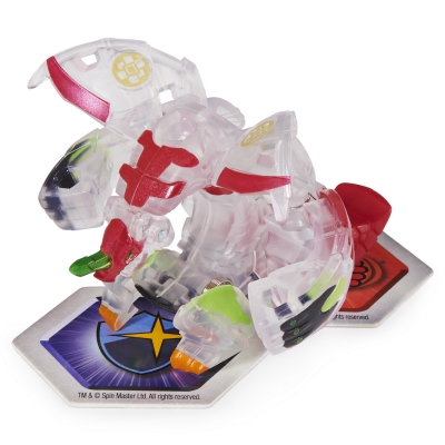 Figurina bila Bakugan S2 Basic Dragonoid cu card Baku-gear Tretorous Spin Master