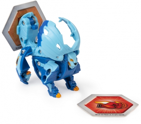 Figurina bila Bakugan S2 Ultra Hydorous cu card Baku-gear Spin Master