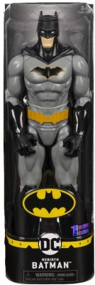 Figurina Batman cu mantie neagra, 30 cm, Spin Master