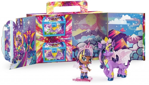 PIXIE CREATURA FANTASTICA PAPUSICA CU UNICORN SPIN MASTER