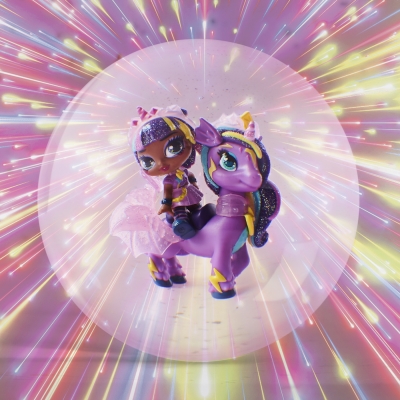 PIXIE CREATURA FANTASTICA PAPUSICA CU UNICORN SPIN MASTER