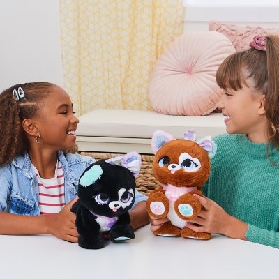 Jucarie interactiva animalut de companie surpriza Glitter Pup Present Pets Spin Master