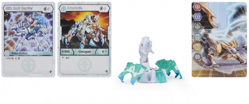 Figurina bila Bakugan S3 Geogan Arachnia Spin Master