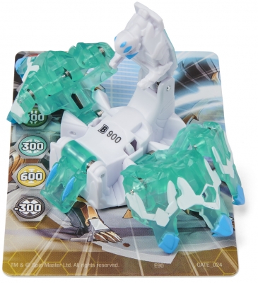 Figurina bila Bakugan S3 Geogan Arachnia Spin Master