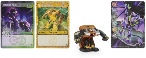 Figurina Bakugan S3 Geogan Titan King Spin Master