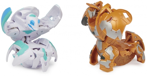 Set de joaca figurine Bakugan S3 Bakutin albastru Zentaur si Vicerox Spin Master