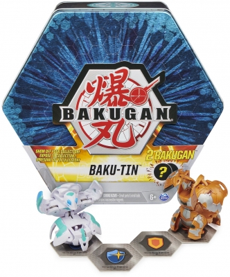 Set de joaca figurine Bakugan S3 Bakutin albastru Zentaur si Vicerox Spin Master