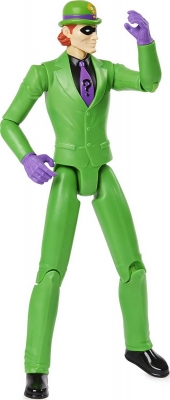 Figurina The Riddler cu 11 puncte de articulatie, 30 cm, Batman Spin Master