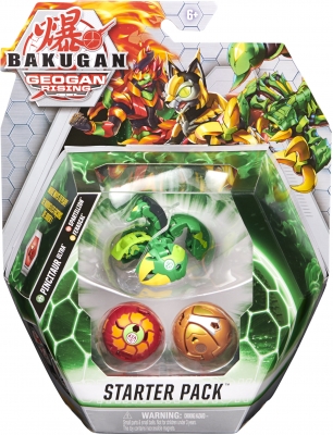 Figurina Bakugan S3 Starter Pack Pincitaur Ultra, Spartillion si Ferascal 3 buc/set Spin Master