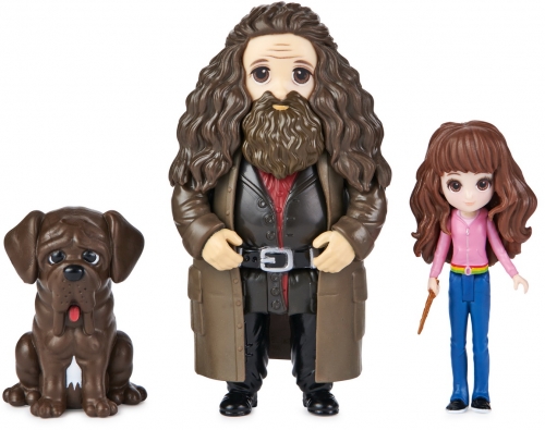 Set figurine Rubeus Hagrid si Hermione Granger 2 buc/set Harry Potter Spin Master