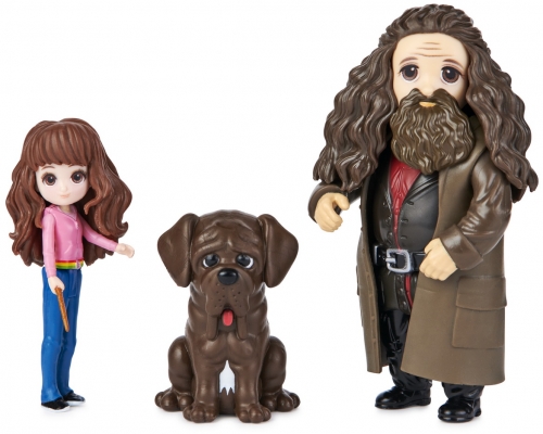 Set figurine Rubeus Hagrid si Hermione Granger 2 buc/set Harry Potter Spin Master