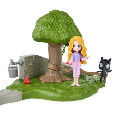 Set de joaca Lumea Vrajilor, Luna Lovegood si Bowtruckle, Harry Potter Spin Master