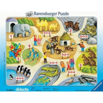 Puzzle Tip Rama Sa Numaram Pana La 5, 17 Piese Ravensburger