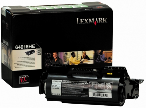 Cartus Toner Return 64016He 21K Original Lexmark Optra T640