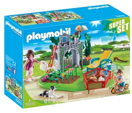 Super Set - Gradina Familiei Playmobil