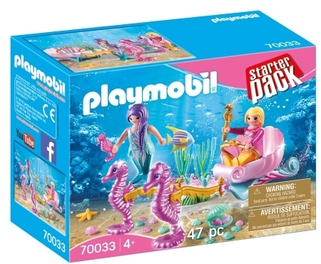 Set Trasura Cu Caluti De Mare Playmobil