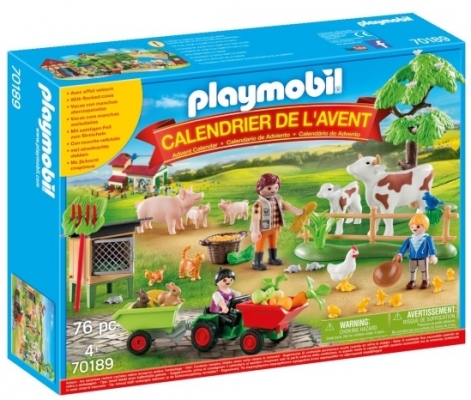 Calendar Craciun - Ferma Playmobil