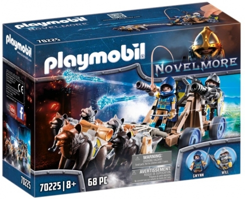 Echipa Lupilor Novelmore Cu Tun  Playmobil