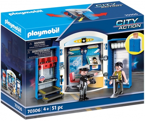 Cutie De Joaca - Statie De Politie Playmobil