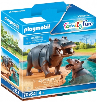 Hipopotam Cu Pui Playmobil