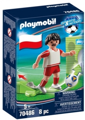 Jucator De Fotbal Polonia Playmobil