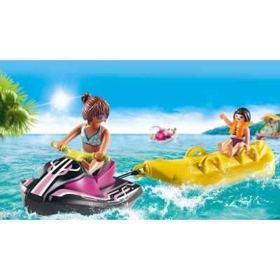 Playmobil - Scuter De Apa Si Barcuta Banana