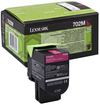 Cartus Toner Magenta Return Nr.702M 70C20M0 1K Original Lexmark Cs310N