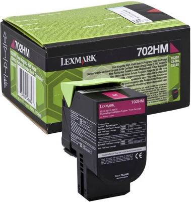 Cartus Toner Magenta Return Nr.702Hm 70C2Hm0 3K Original Lexmark Cs310N