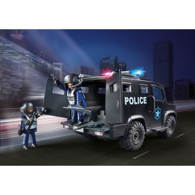 Playmobil - Masina Neagra De Politie