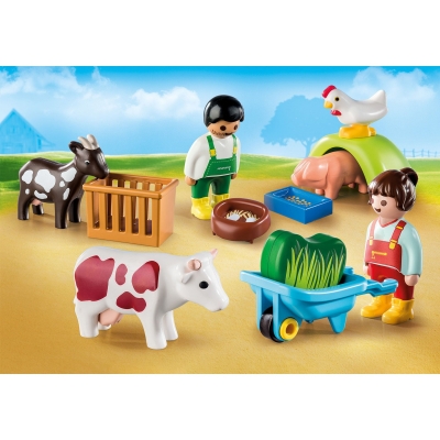 Playmobil - 1.2.3 Distractie La Ferma