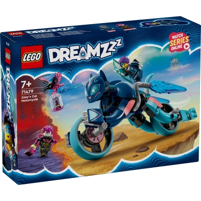 Motocicleta-pisica a lui Zoey 71479 LEGO DREAMZzz