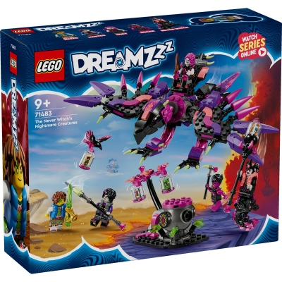 Creaturile de cosmar ale vrajitoarei din Never 71483 LEGO DREAMZzz