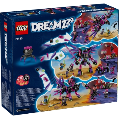 Creaturile de cosmar ale vrajitoarei din Never 71483 LEGO DREAMZzz