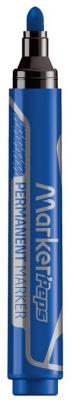 Marker permanent Peps Jumbo, varf rotund, 2 mm, 4 culori/set Maped