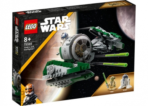 Jedi Starfighter al lui Yoda 75360 LEGO Star Wars 