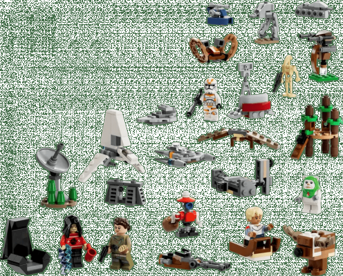 Calendar de Craciun LEGO Star Wars 75366 Star Wars 