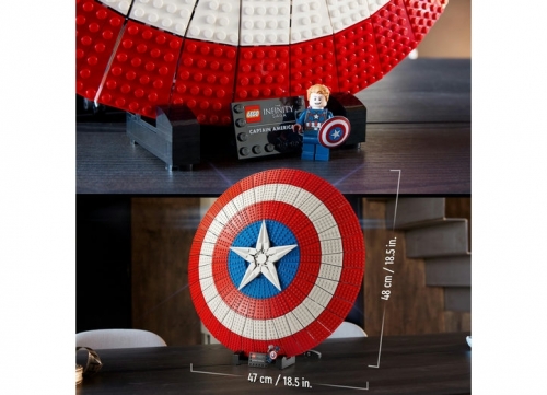 Scutul lui Captain America 76262 LEGO Marvel Super Heroes