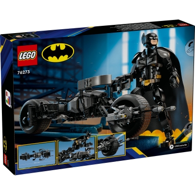 Figurina de constructie Batman si motocicleta Bat-Pod 76273 LEGO DC Super Heroes