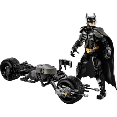 Figurina de constructie Batman si motocicleta Bat-Pod 76273 LEGO DC Super Heroes