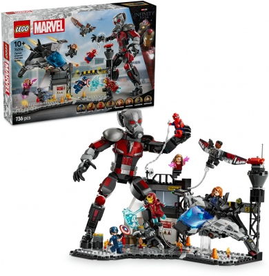 Batalia din Captain America: Civil War 76314 LEGO Marvel Super Heroes