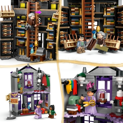 Ollivander si magazinul de haine al lui Madam Malkin 76439 LEGO Harry Potter