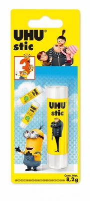 Adeziv pentru hartie 8.2 g Stic cu blister fara solvent Minions UHU