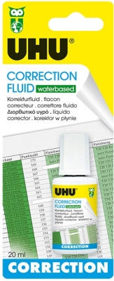 Fluid corector pe baza apa 20 ml UHU