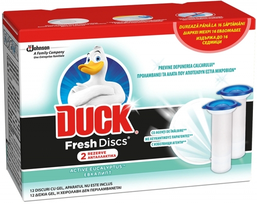 Rezerve 2 bucati Eucalyptus Fresh Disc Anitra Duck