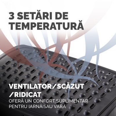 Suport pentru picioare Climate Control Fellowes