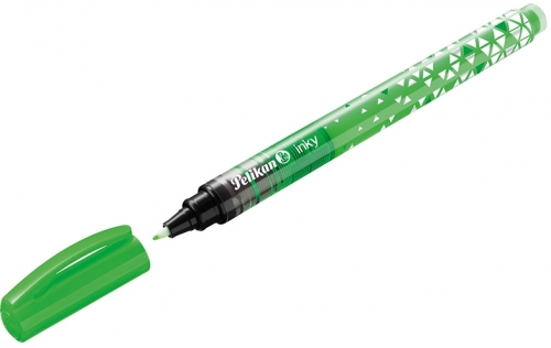 Roller Inky, 0.5 mm, culoare verde neon, Pelikan 